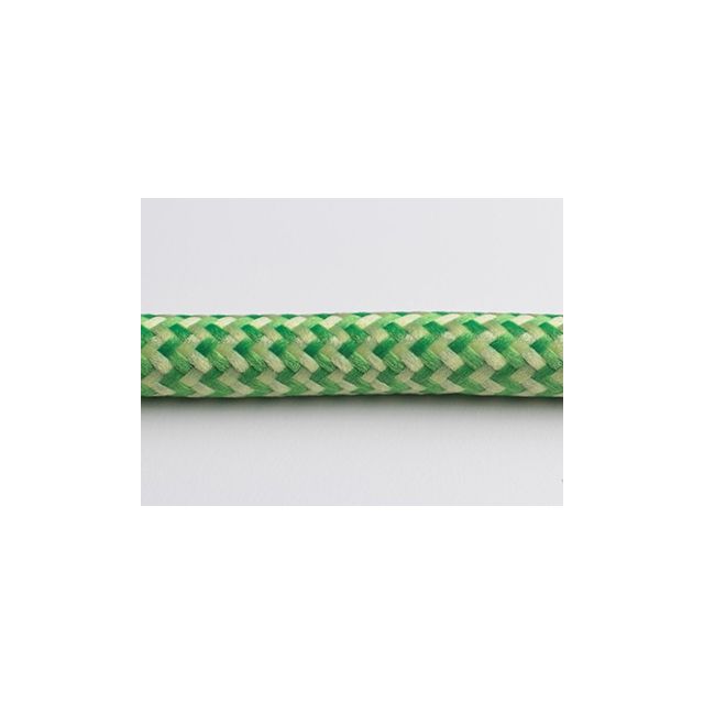 Retro strijkijzersnoer groen zigzag