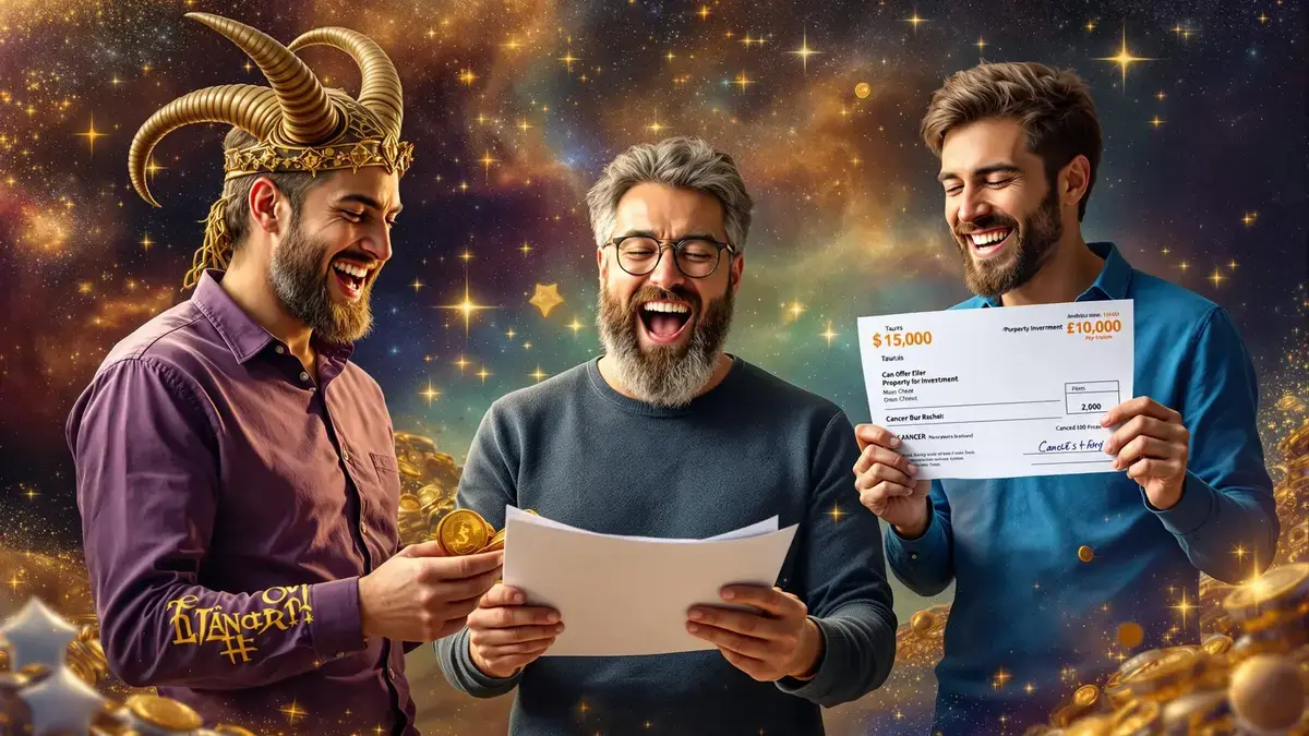 3 sterrenbeelden krijgen de kans op een onverwachte geldinstroom