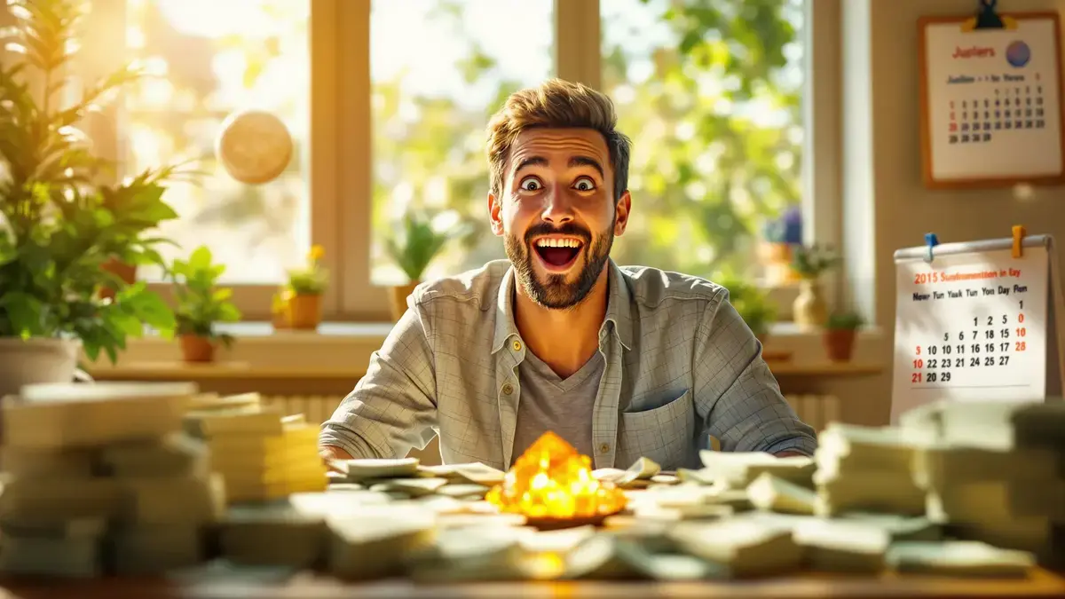 Een gelukkige sterrenbeeld ontvangt deze week een onverwachte som geld